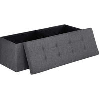 SITZBOX  - Grau, Basics, Textil (110/38/38cm)