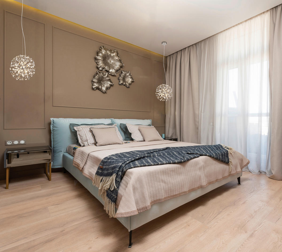 KŘIŠŤÁLOVÉ ZÁVĚSNÉ SVÍTIDLO, 40/150 cm  - šedá/průhledné, Lifestyle, kov/plast (40/150cm) - Globo