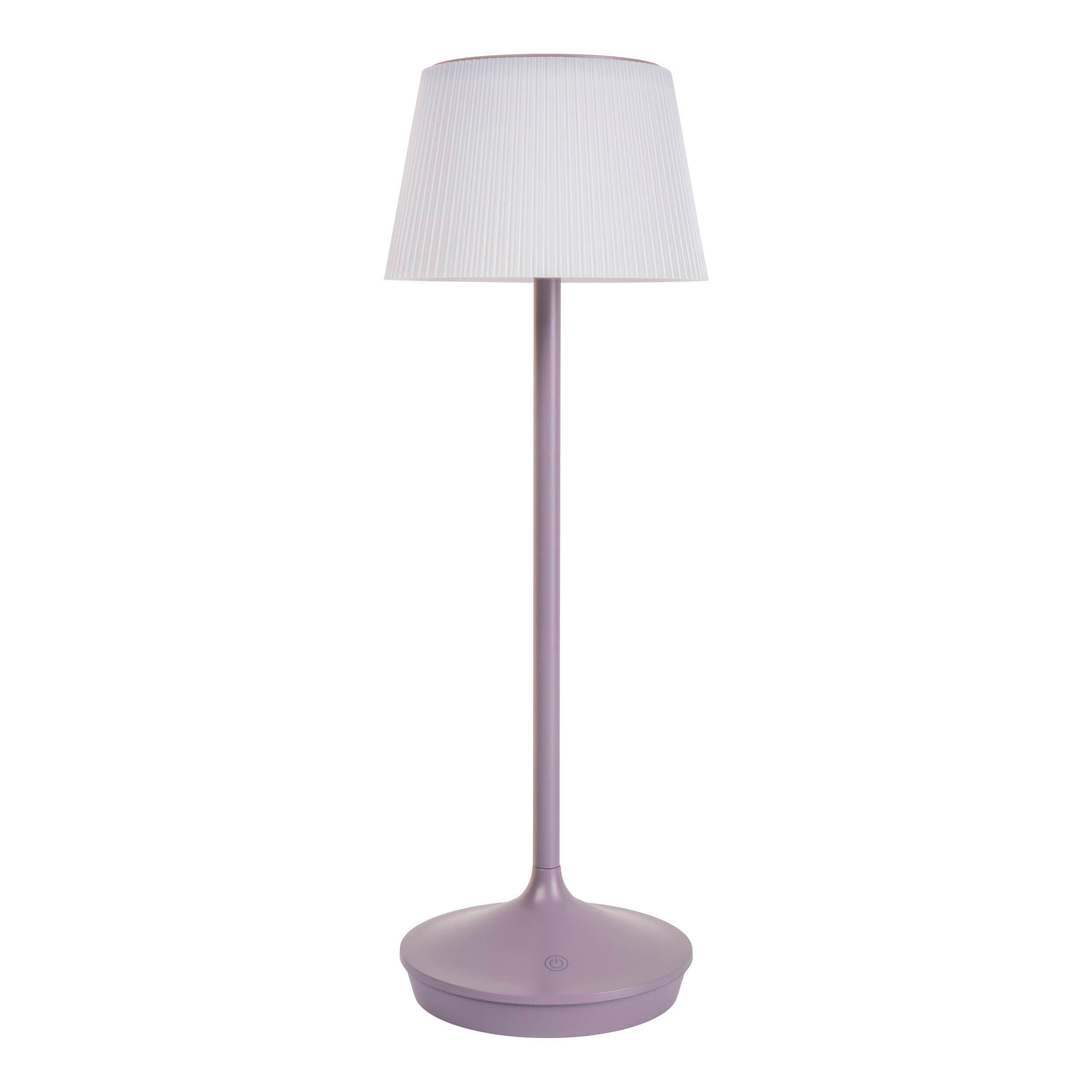 SOLARLEUCHTE EMMI 13/38 cm   - Brombeere/Weiß, Trend, Kunststoff/Metall (13/38cm) - Näve