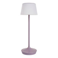 SOLARLEUCHTE  - Brombeere/Weiß, Trend, Kunststoff/Metall (13/38cm) - Näve