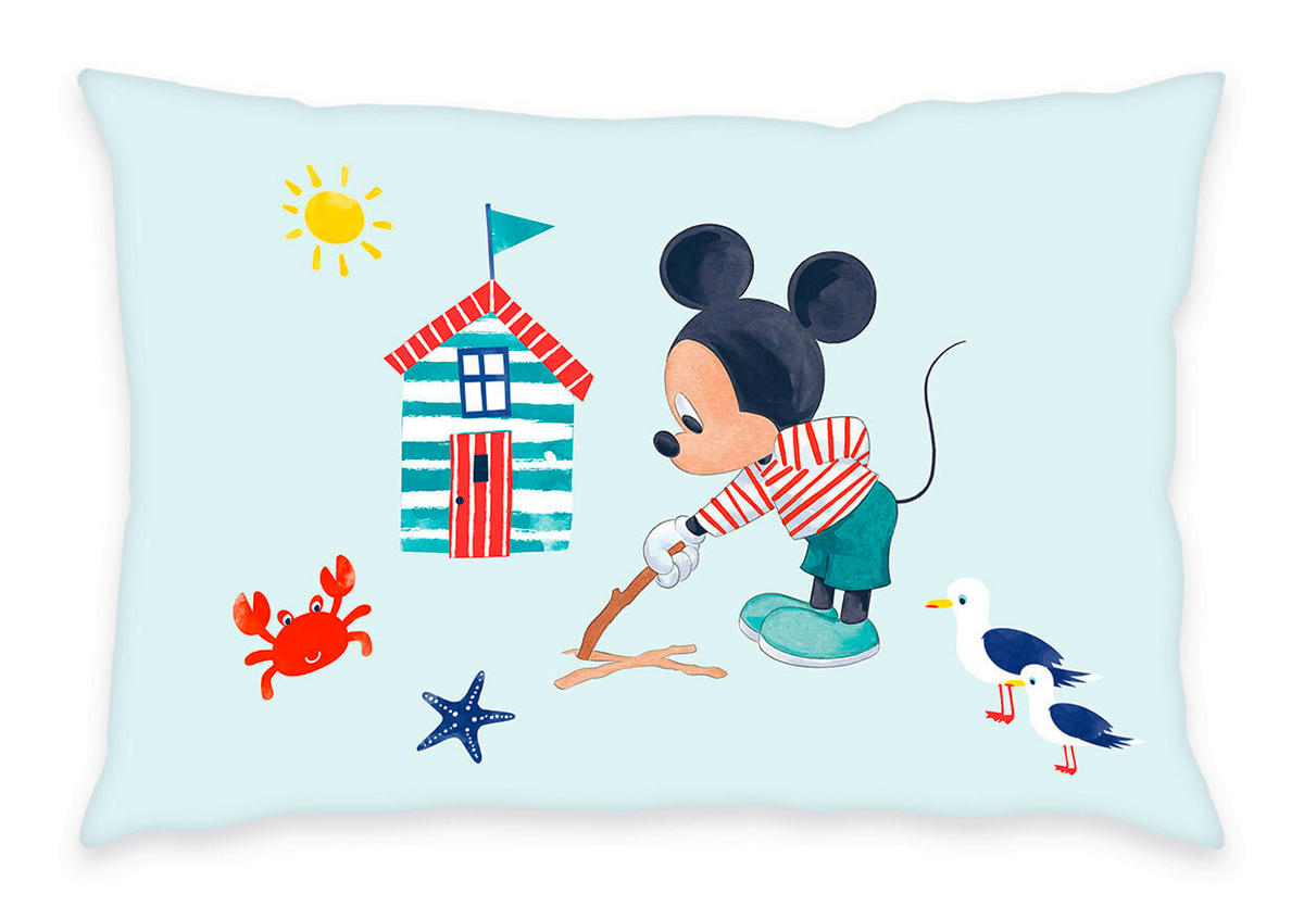 BABYBETTWÄSCHE 100/135 cm  - Blau/Rot, Basics, Textil (100/135cm) - Disney