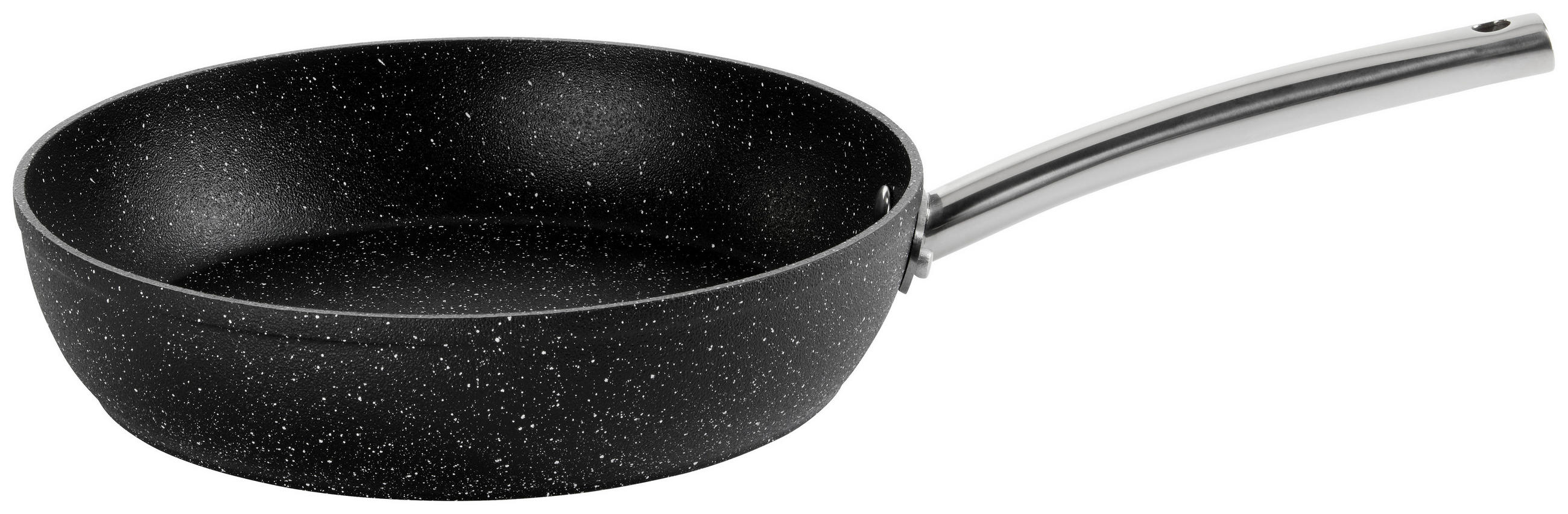 BRATPFANNE 28 cm  - Weiss/Edelstahlfarben, Basics, Metall (28cm) - Homeware Profession.