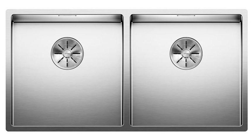 SPÜLE 521617  - Edelstahlfarben, Basics, Metall (86,5/19/44cm) - Blanco