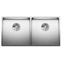 SPÜLE 521617  - Edelstahlfarben, Basics, Metall (86,5/19/44cm) - Blanco