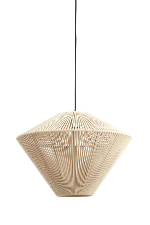 Light & Living Hängeleuchte Felida Creme 43 cm