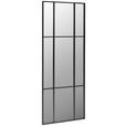 WANDSPIEGEL 70/180/2,5 cm    in rechteckig  - Schwarz, LIFESTYLE, Glas/Holzwerkstoff (70/180/2,5cm) - Landscape