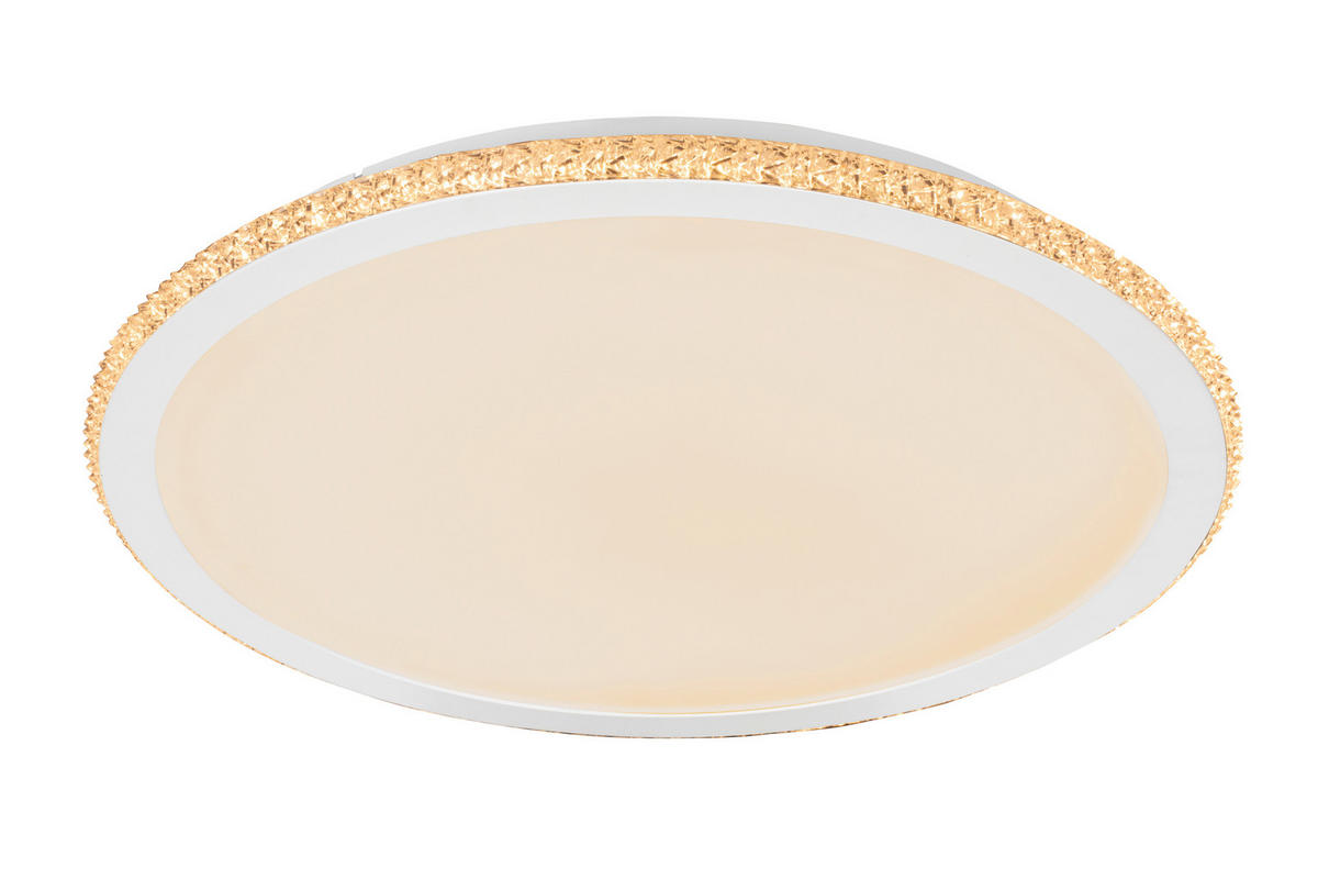 STROPNA LED-SVETILKA   40 W/4300 lm/3000 K/220-240 V/ - bela, Trend, kovina (50/5cm) - Novel
