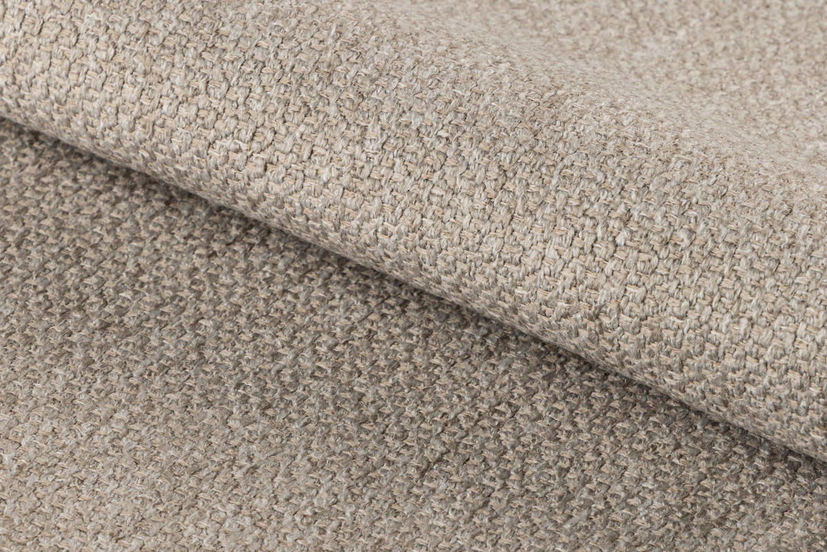 STUHL  in Stahl  - Beige/Schwarz, Trend, Textil/Metall (47/85/57cm) - MID.YOU