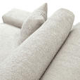 MEGASOFA Struktur, Bouclé Beige  - Beige/Schwarz, MODERN, Kunststoff/Textil (270/76/125cm) - Landscape