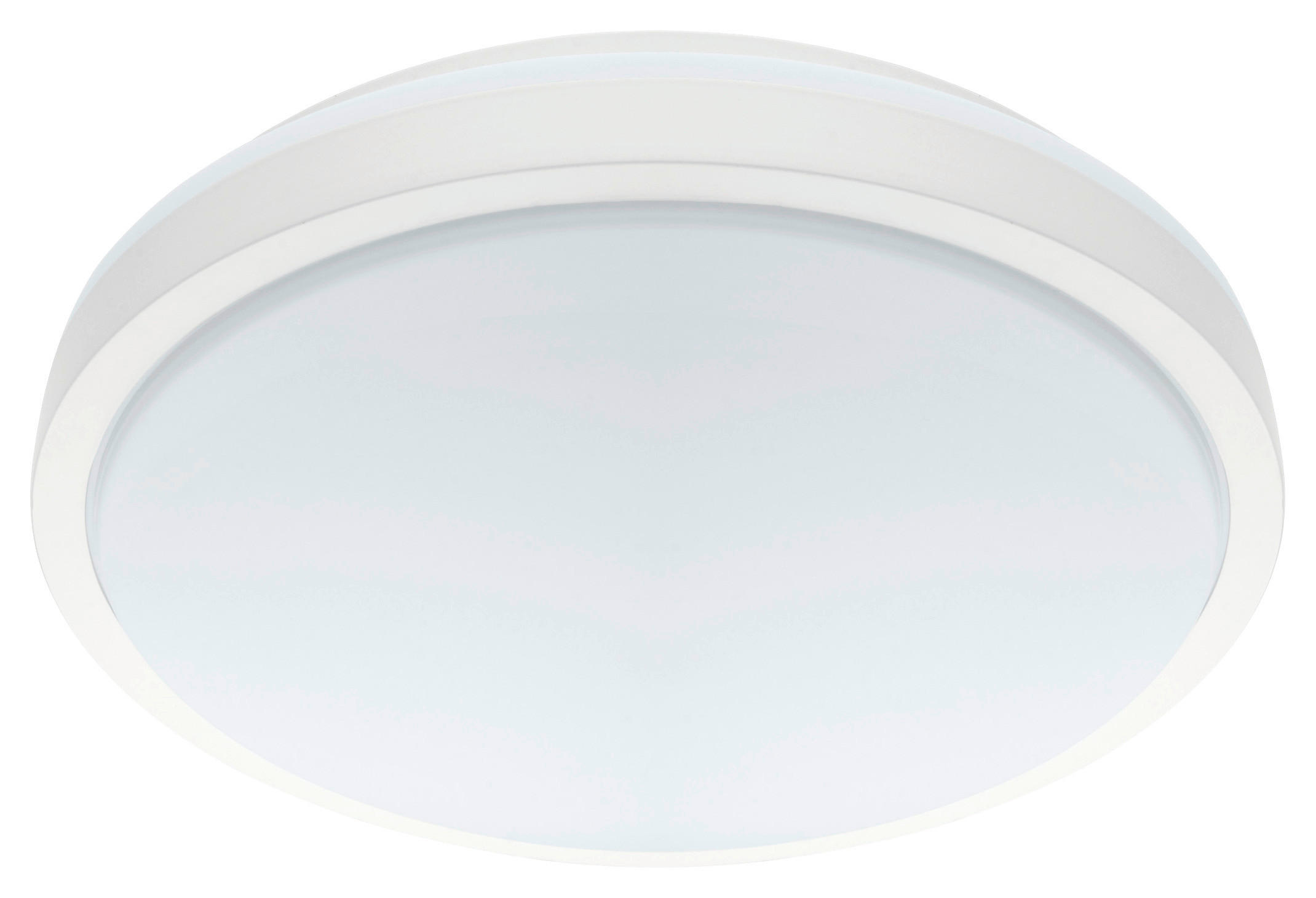 LED-DECKENLEUCHTE 32,5/5,5 cm   - Weiß, MODERN, Kunststoff/Metall (32,5/5,5cm)