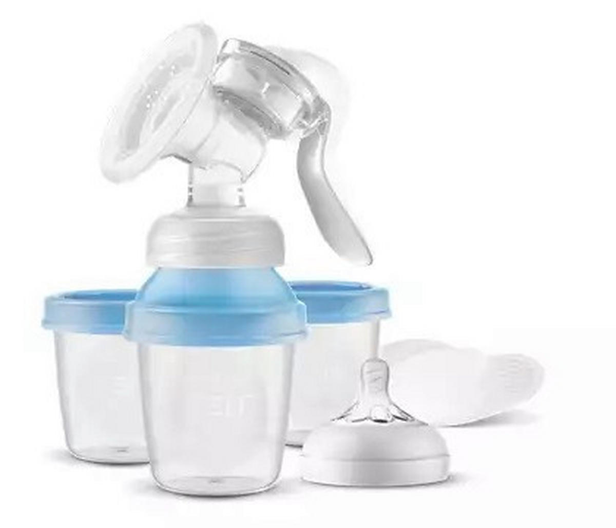 PUMPA ZA IZDAJANJE   - bijela, Basics, plastika (19,70/15,70/9,00cm) - Avent