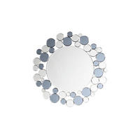 WANDSPIEGEL 80/80/5 cm  - Silberfarben/Grau, Basics, Glas/Metall (80/80/5cm) - Kayoom