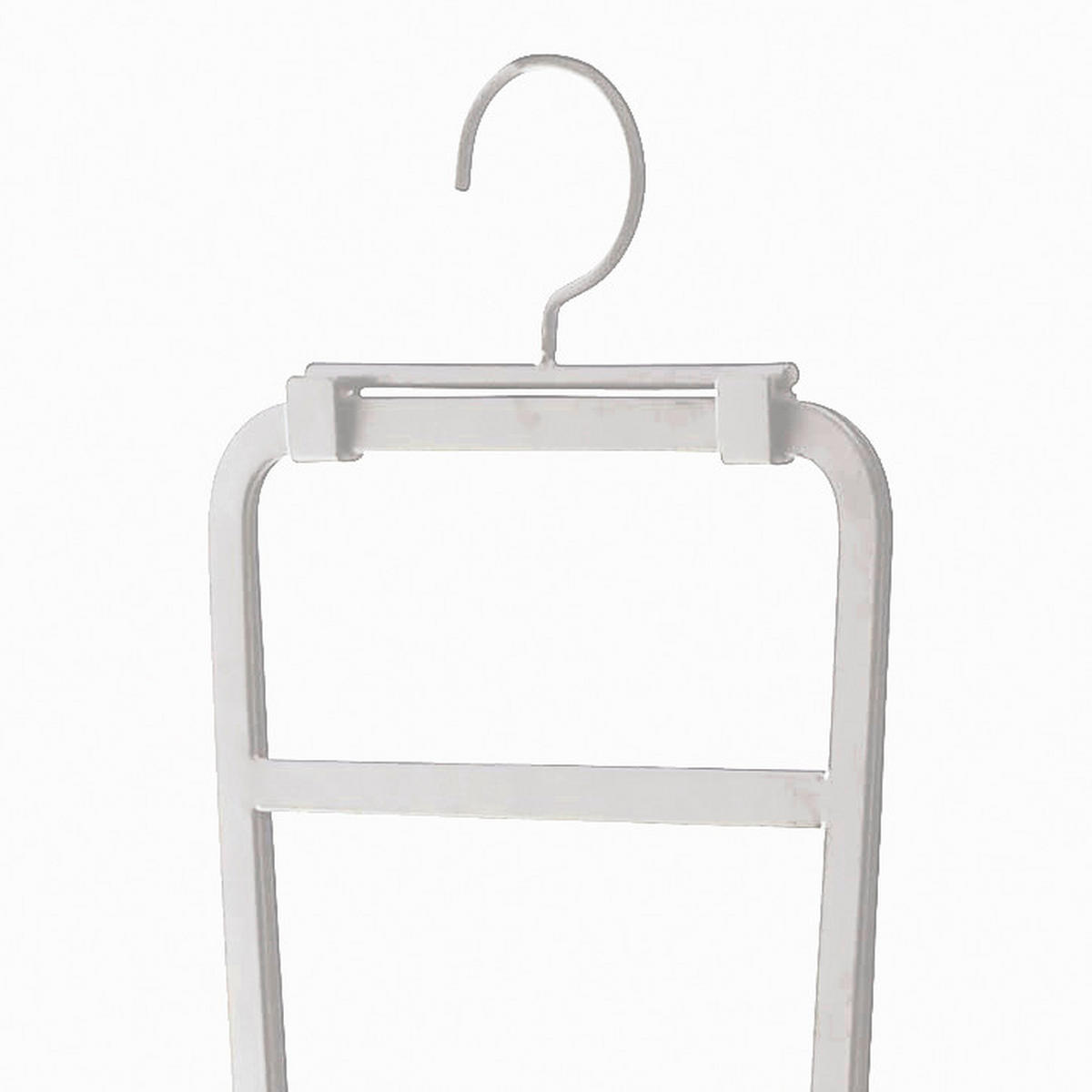 TASCHENHALTER - Weiss, Basics, Metall (19/18/137cm)