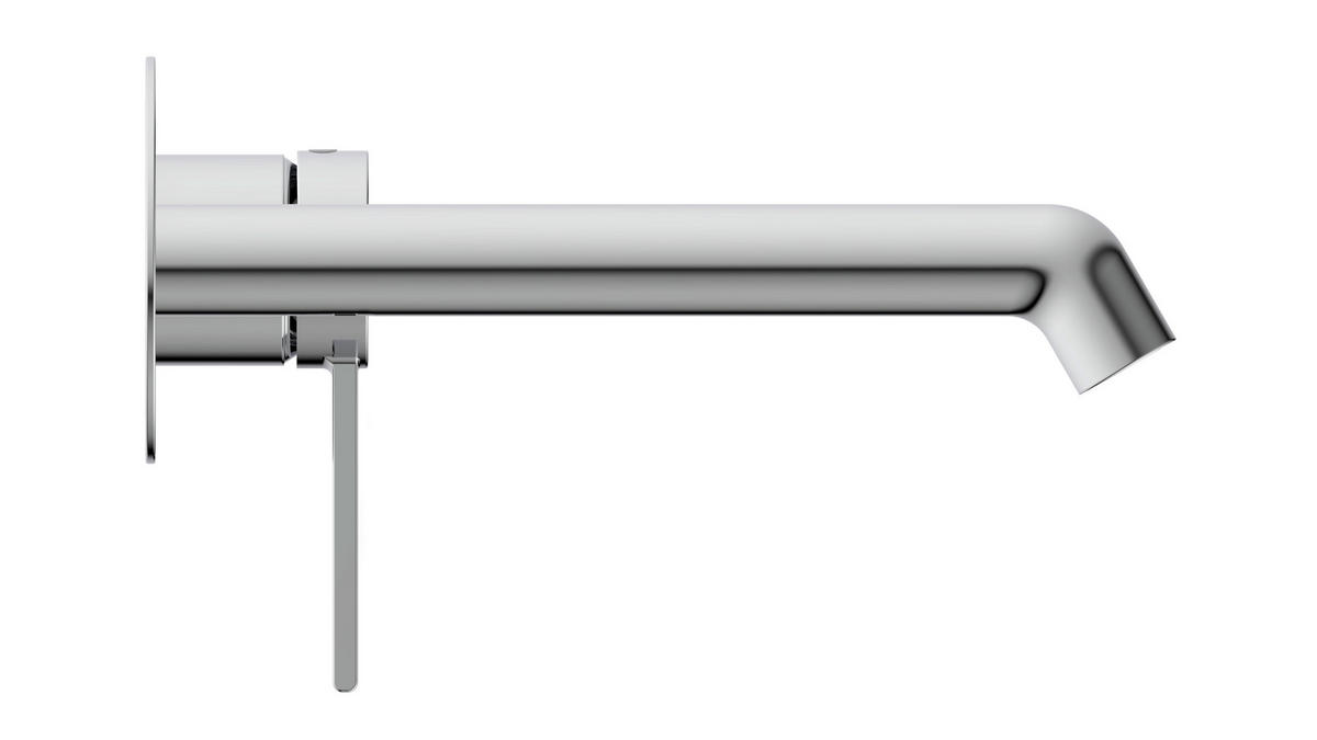 WASCHTISCHARMATUR 20/8/27 cm  - Chromfarben, Basics, Metall (20/8/27cm) - Schütte