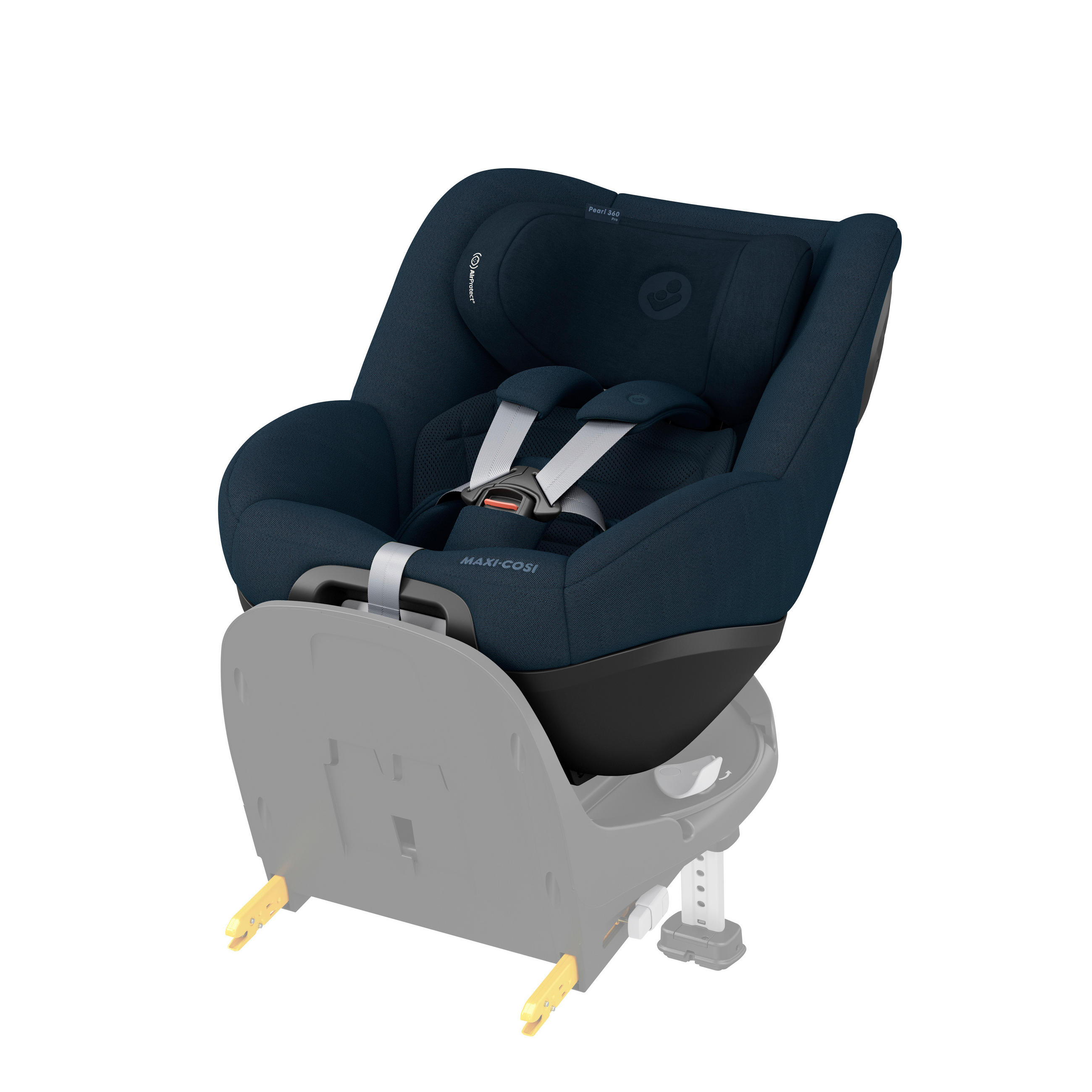 KINDERAUTOSITZ PEARL 360 PRO Authentic Blue   - Dunkelblau, Basics, Kunststoff/Textil (43,2/49,6/71,4cm) - Maxi-Cosi
