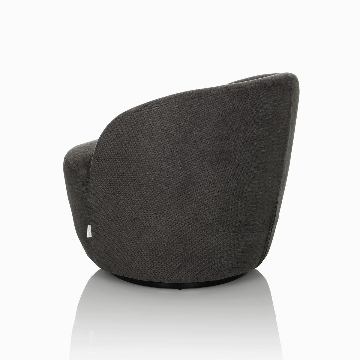 LOUNGEFÅTÖLJ  - grå, Modern, textil (65/70/77cm) - MID.YOU