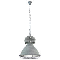 HÄNGELEUCHTE Anouk 47,5/130 cm   - Grau, LIFESTYLE, Glas/Metall (47,5/130cm)