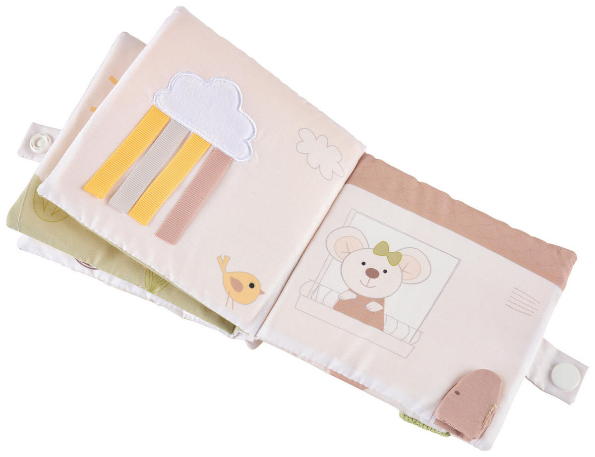 STOFFBUCH  - Beige/Braun, Basics, Kunststoff/Textil (12/12cm) - Patinio