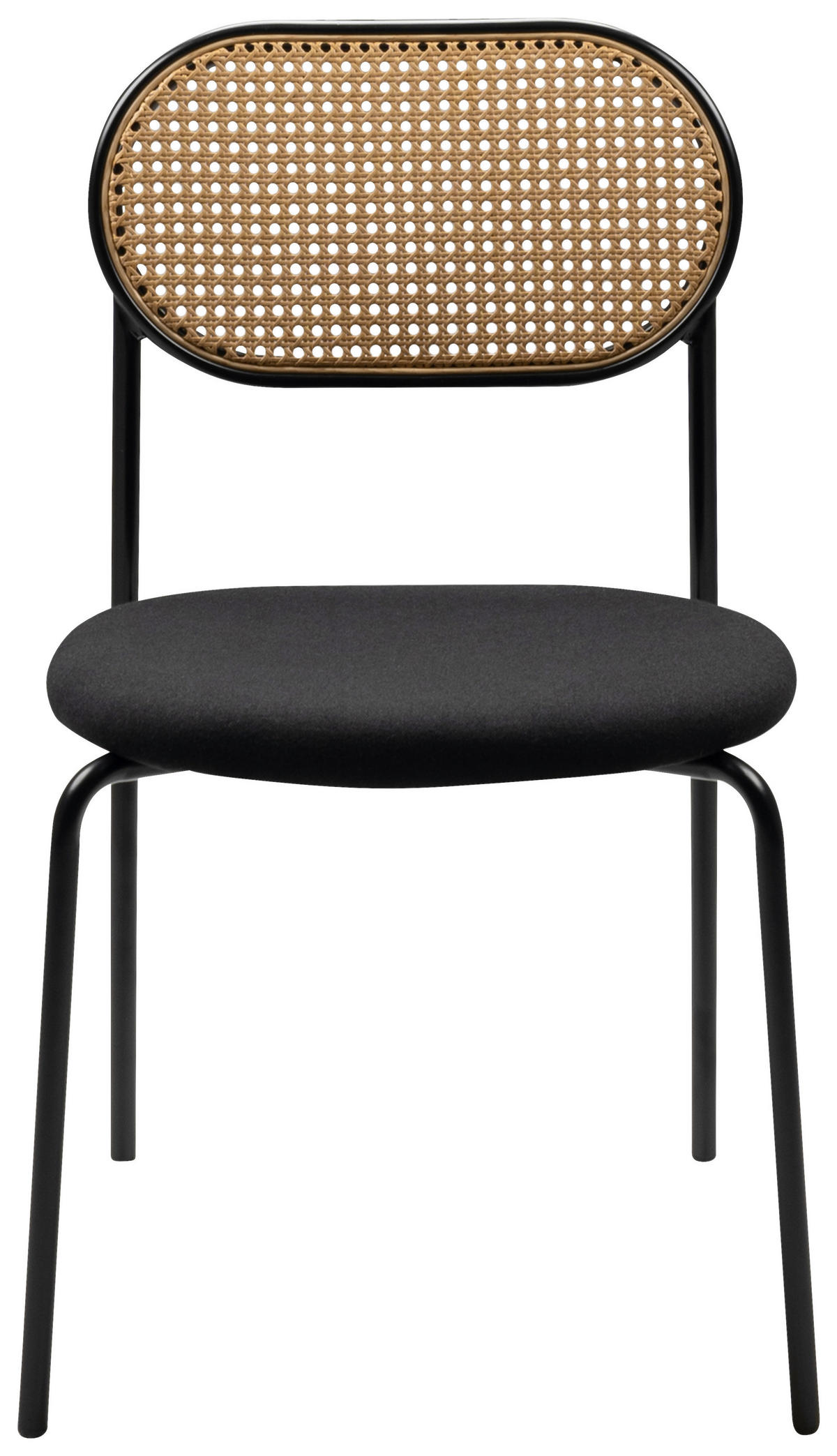 MID.YOU STUHL Webstoff Braun, Schwarz Rattan jetzt nur online 