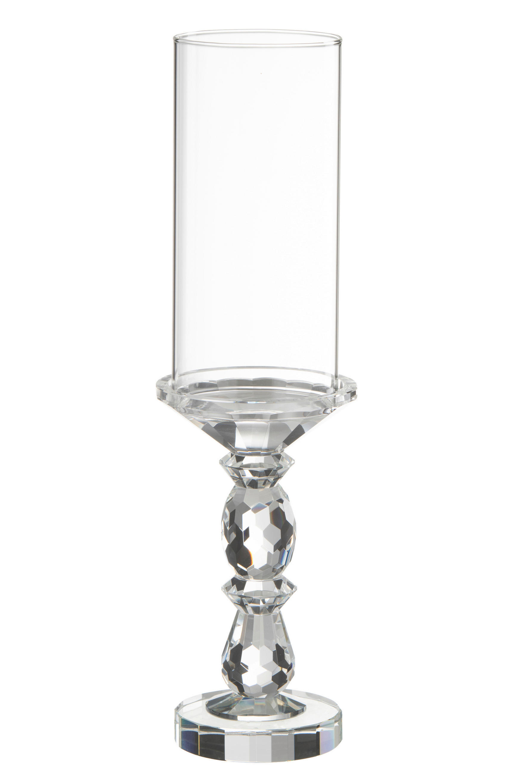 WINDLICHT - Transparent, Basics, Glas (12/12/42,5cm) - Ambia Home