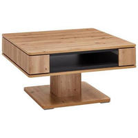 COUCHTISCH in Holzwerkstoff 85/85/44,8 cm  - Dunkelgrau/Eiche Artisan, Design, Holzwerkstoff (85/85/44,8cm)