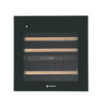 HIGHBOARD Mosel Weinschrank, 120/200/58 cm,  - Schwarz, KONVENTIONELL, Holzwerkstoff/Metall (120/200/58cm) - Carryhome