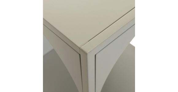 BEISTELLTISCH 35/35/52 cm Champagner quadratisch  - Champagner, Design, Metall (35/35/52cm) - Landscape