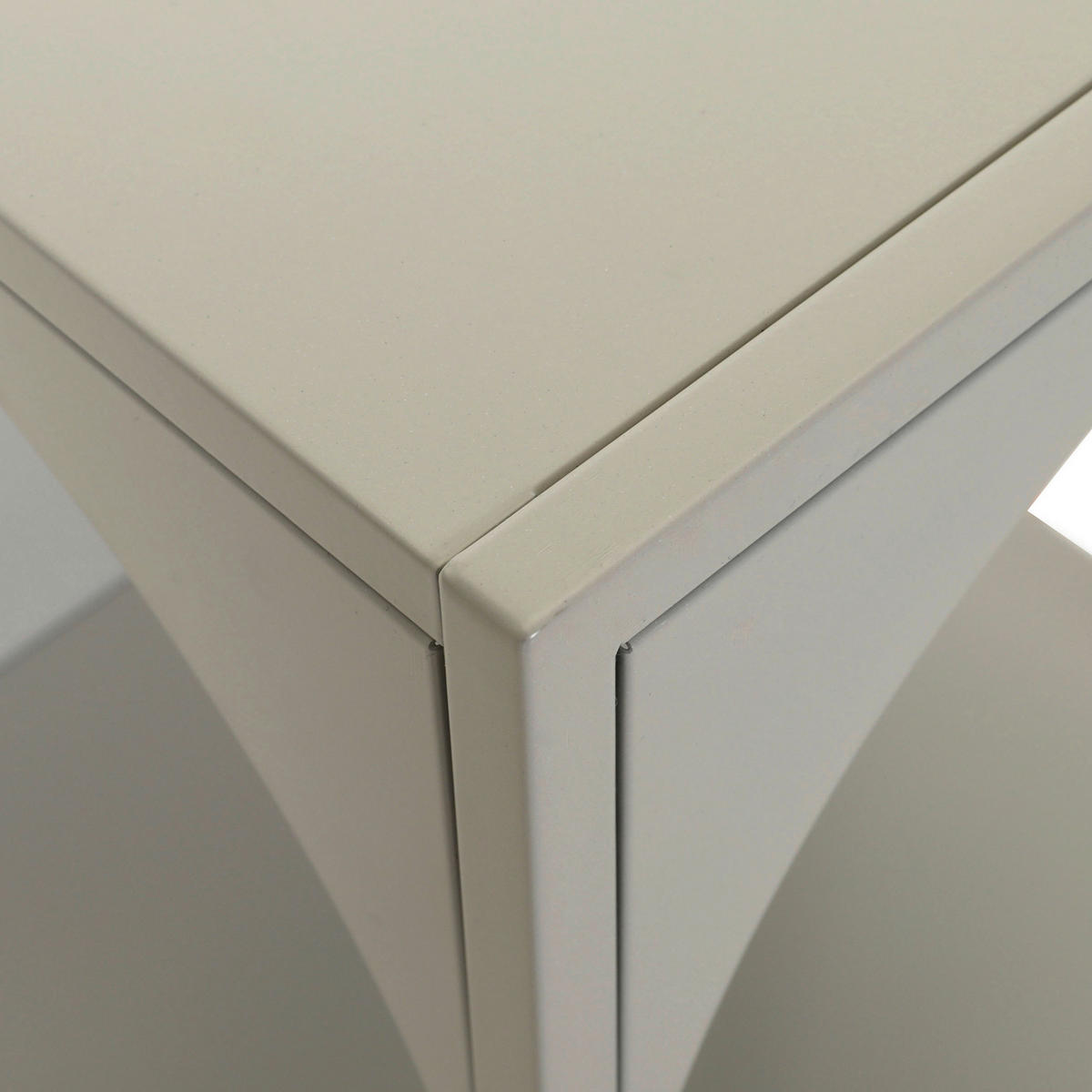 BEISTELLTISCH 35/35/52 cm Champagner quadratisch  - Champagner, Design, Metall (35/35/52cm) - Landscape