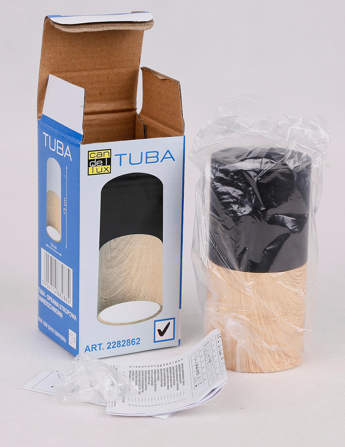 TAKLAMPA 2282862 5.8/12 cm  - Natur, metall (5.8/12cm)