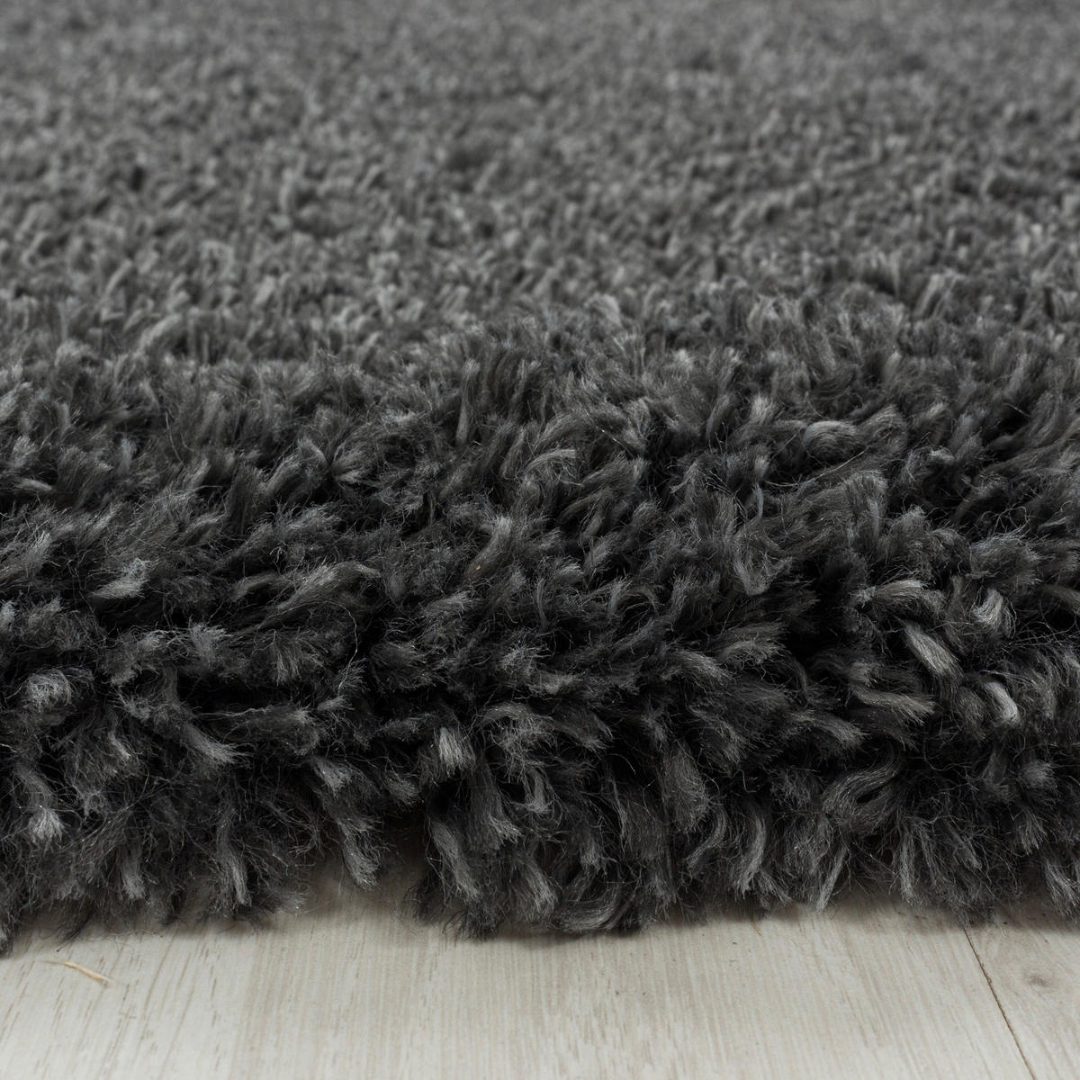 PREPROGA Z VISOKIM FLOROM Fluffy 3500 Grey   tkano  siva  - siva, Basics, tekstil (200cm)