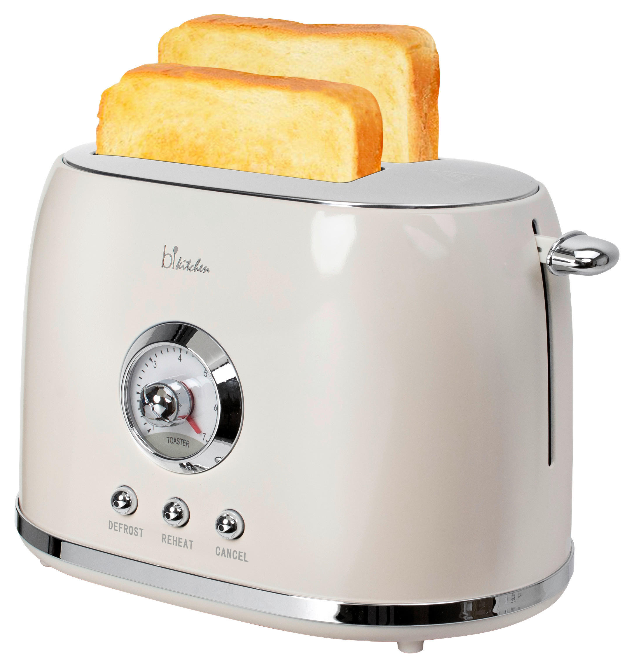 TOASTER  - Weiß, Basics, Kunststoff (30,6/16,6/20,4cm) - Silva Schneider