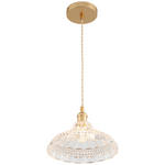 HÄNGELEUCHTE 25/120 cm  - Klar, Trend, Glas/Metall (25/120cm) - Novel