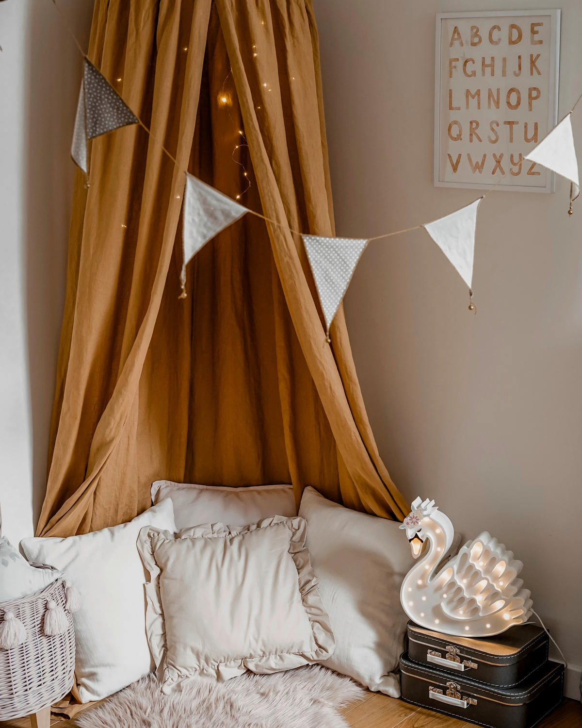 KINDERWANDLEUCHTE Animals 31,5/5.5/36 cm  - Weiß, Natur, Holz (31,5/5.5/36cm)