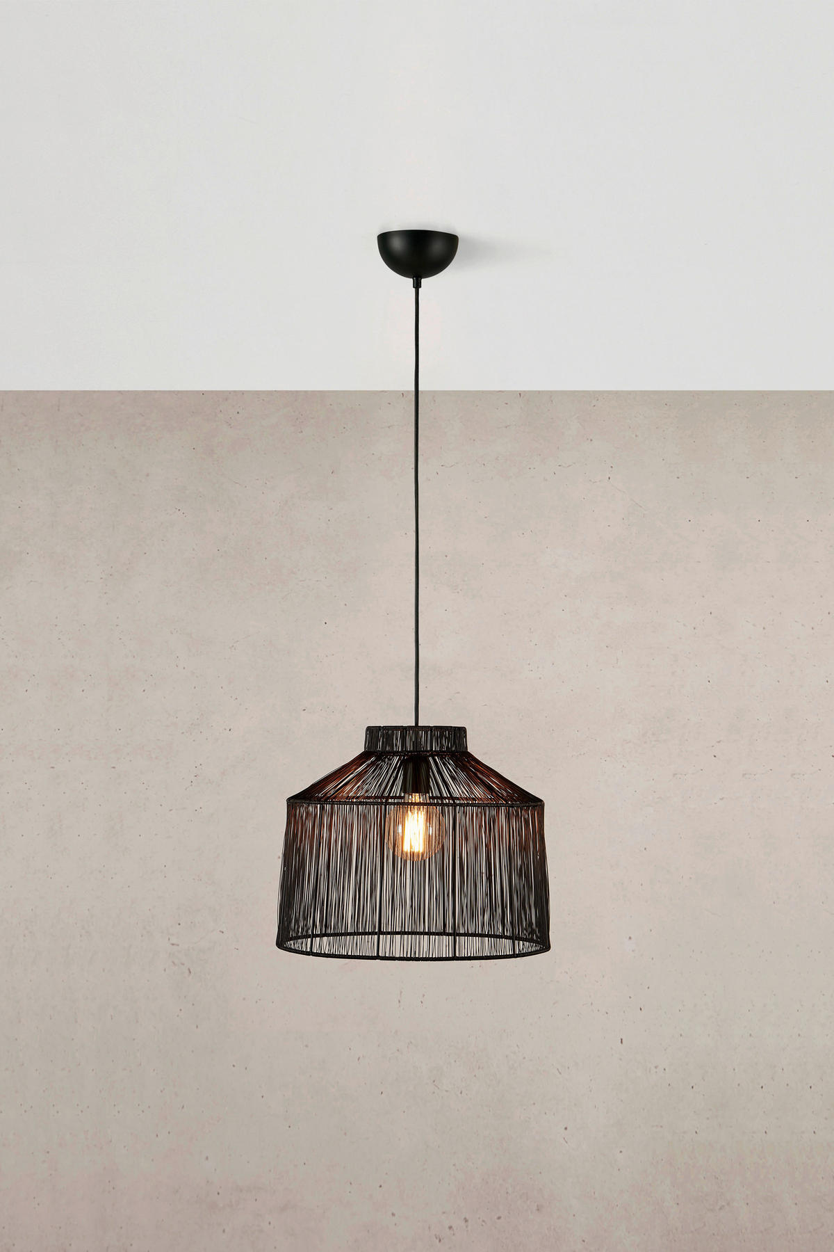 HÄNGELEUCHTE 42/34 cm  - Schwarz, Basics, Metall (42/34cm) - Markslöjd