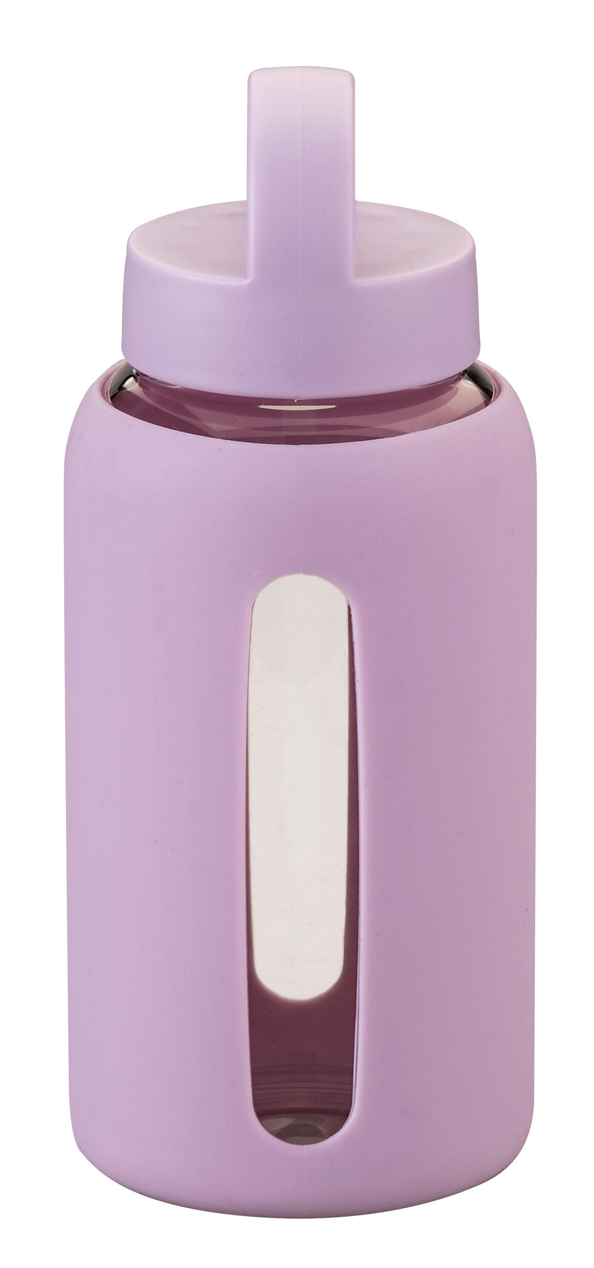 TRINKFLASCHE 0,600 l Pamela Reif  - Lila, Trend, Glas/Kunststoff (600ml) - Fackelmann