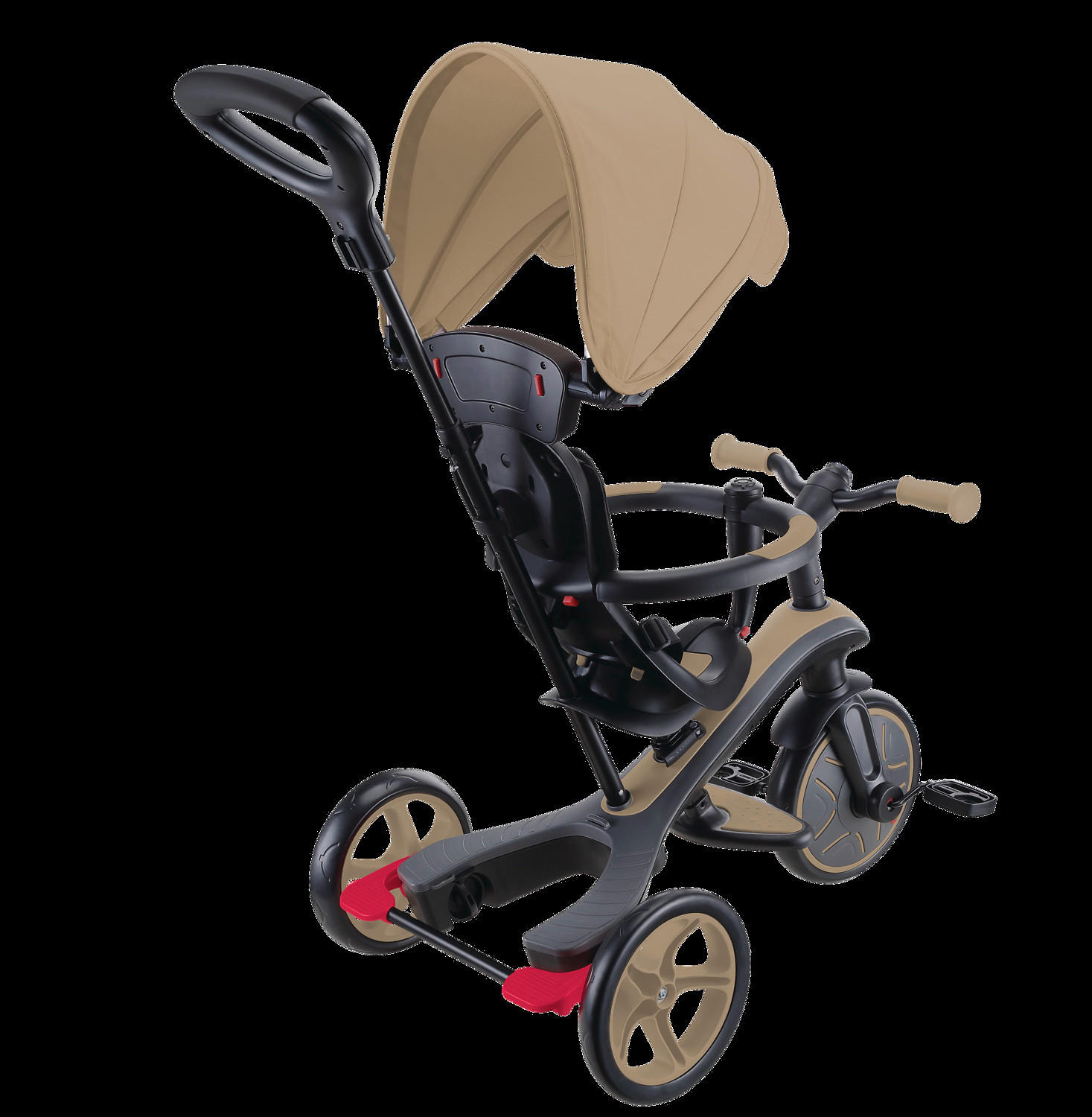 DREIRAD EXPLORER TRIKE 4in1  - Sandfarben, Basics, Kunststoff (95/47/97,5cm) - GLOBBER