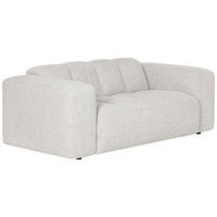 2-SITS SOFFA i trä, metall, textil beige  - beige/svart, Modern, metall/trä (210/75/105cm) - Niels Andersson