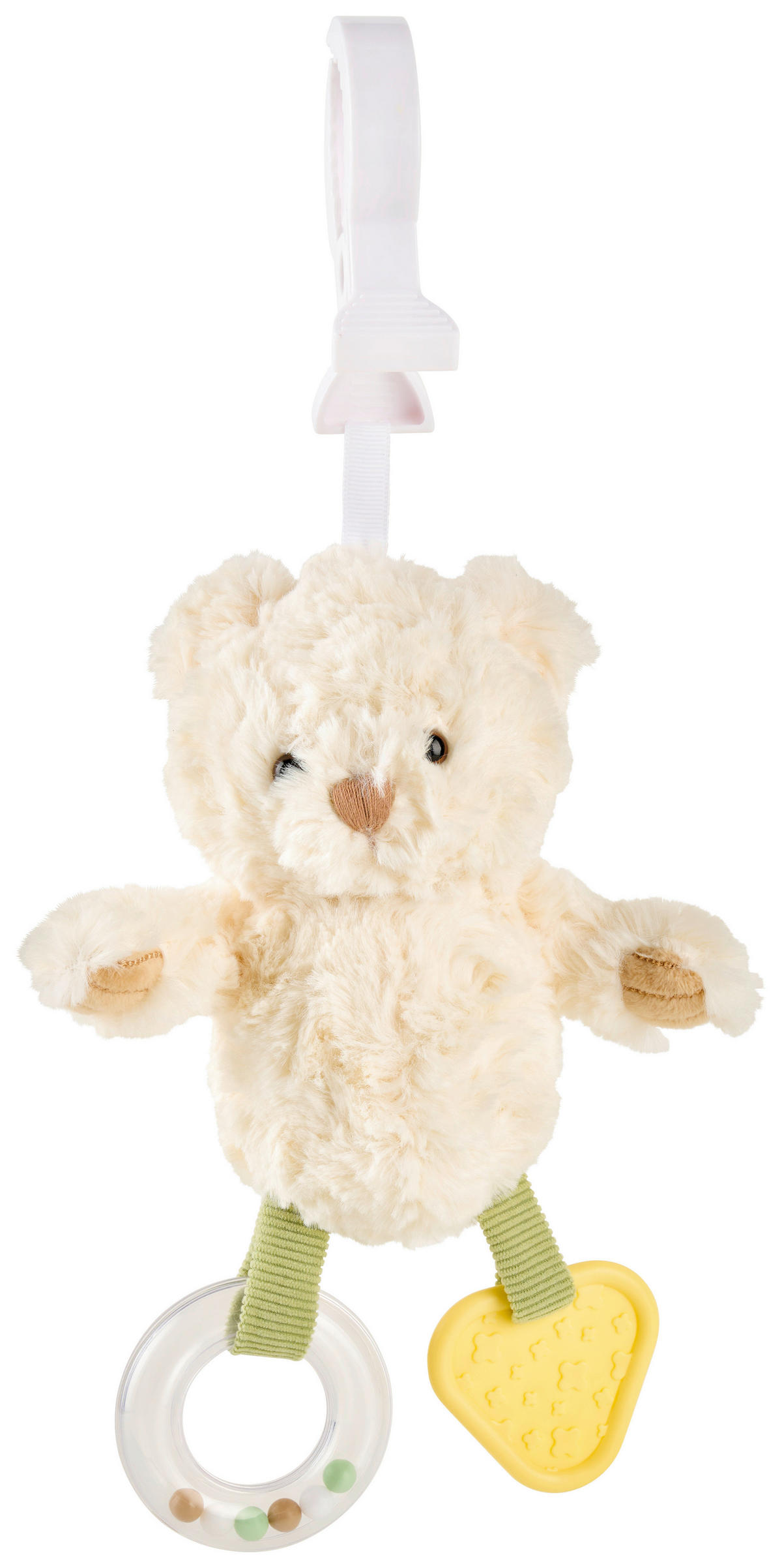 BABYGYM HÄNGEN - vit/grön, Basics, textil/plast (20cm) - Patinio