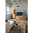 WOHNWAND in Kernbuche 267/205/50 cm - Kernbuche, Natur, Glas/Holz (267/205/50cm) - Cantus