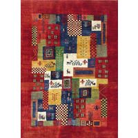 ORIENTÁLNY KOBEREC, 150/200 cm červená - červená, Lifestyle, textil (150/200cm) - Cazaris