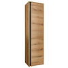 GARDEROBENSCHRANK  in 50/200/40 cm  - Eichefarben/Anthrazit, Design, Holzwerkstoff/Kunststoff (50/200/40cm) - Modante