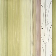 DEKOSTOFF per lfm Verdunkelung - Beige/Hellgrün, KONVENTIONELL, Textil (145cm) - Esposa