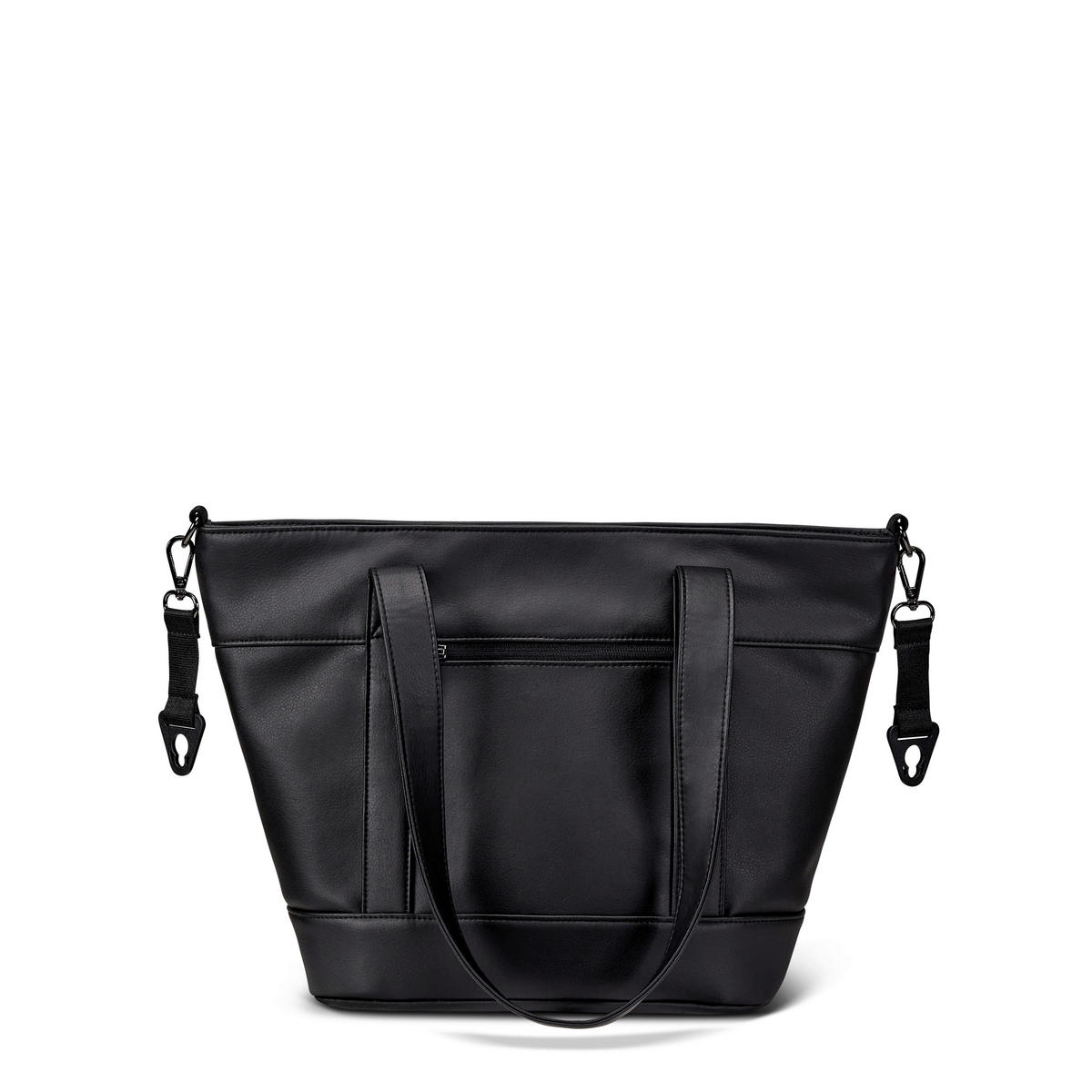 WICKELTASCHE V-Shape Bag  - Schwarz, Basics, Textil (41/16/28cm) - Moon