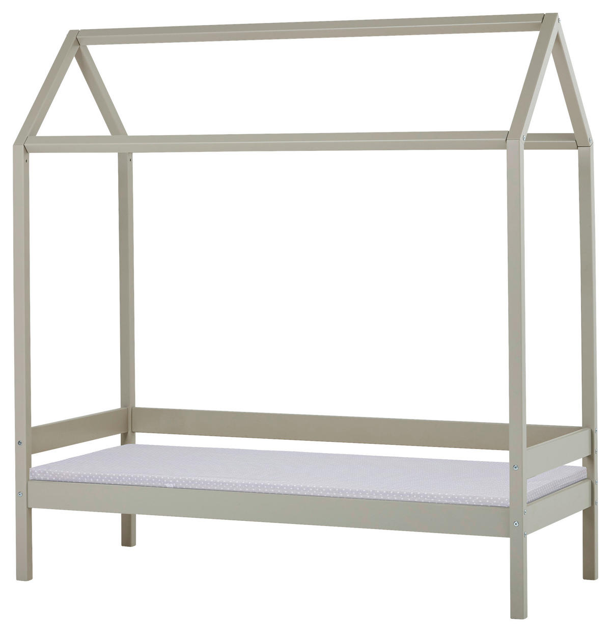 HAUSBETT Rollrost 70/160 cm  in Grau  - Naturfarben/Grau, MODERN, Holz (70/160cm) - MID.YOU