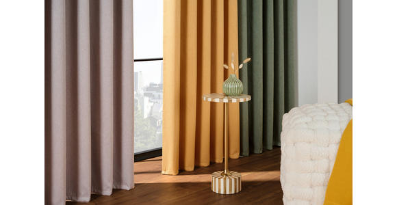 FERTIGVORHANG blickdicht  - Grün, Basics, Textil (135/245cm) - Esposa