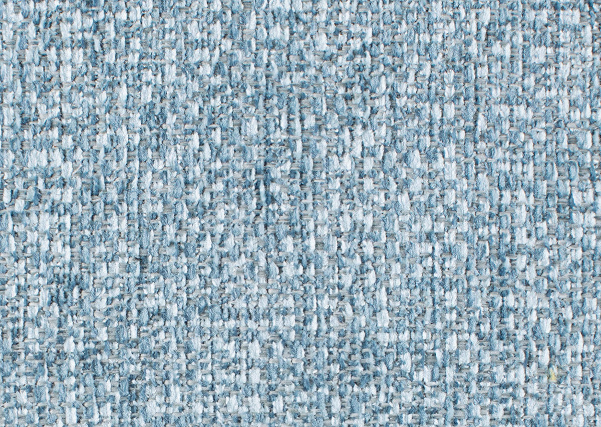 ARMLEHNSTUHL  in Stahl Chenille  - Chromfarben/Hellblau, Design, Textil/Metall (56/92/60cm) - Dieter Knoll