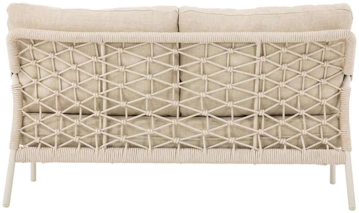 GARTENSET Metall, Textil, Stein  - Elfenbein/Beige, Design, Textil/Stein - Dieter Knoll