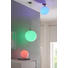 NAMIZNA LED SVETILKA RONDO - bela, Design, umetna masa/steklo (20/20cm) - Novel