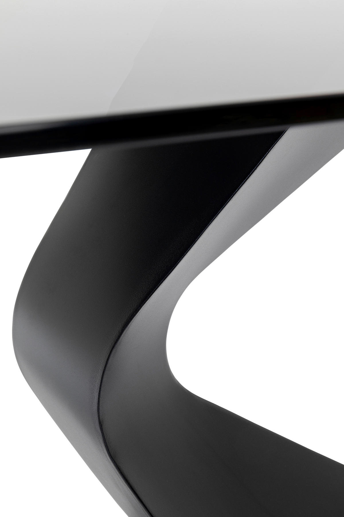 ESSTISCH in Metall, Glas 200/100/75 cm  - Schwarz, Basics, Glas/Metall (200/100/75cm) - Kare-Design
