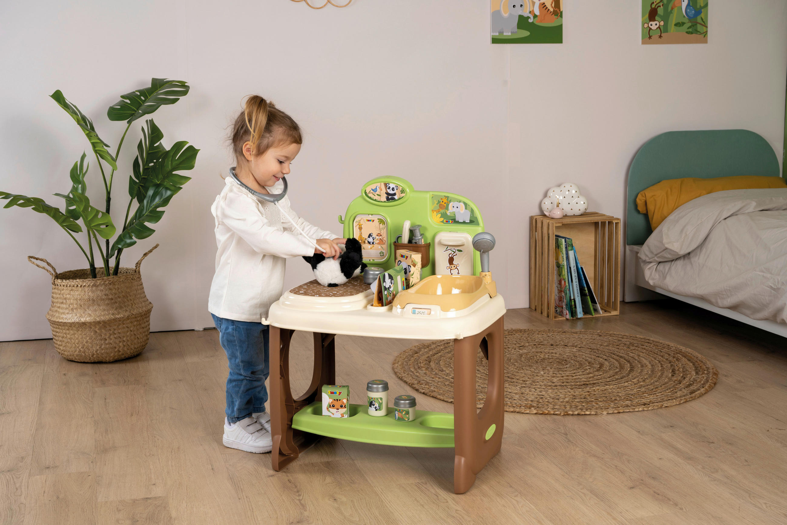 TIERSET - Multicolor, Basics, Kunststoff (19,80/59,40/49,60cm) - SMOBY